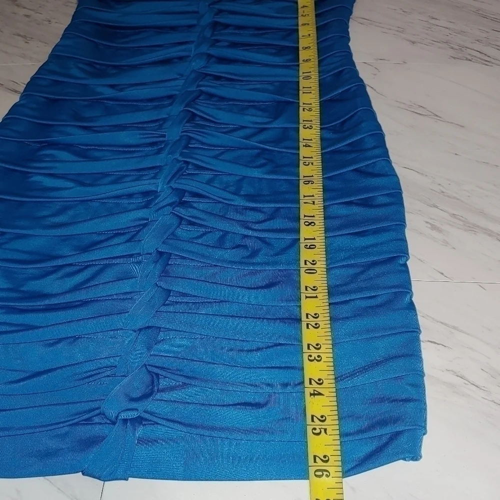 Bebe ruched dress size S - Picture 3 of 7